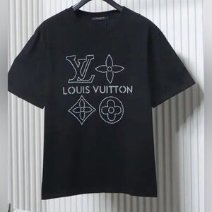 Louis Vuitton Black Graphic Tee